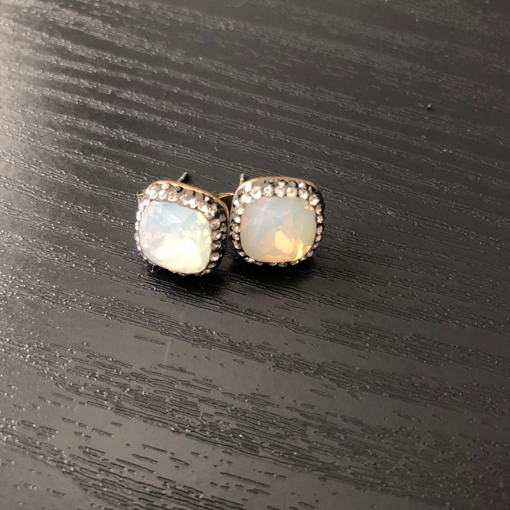 Gem earrings